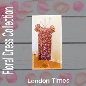 London Times Floral Dress